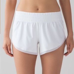 Lululemon White Shorts